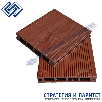 Террасная доска МПК 3000x140x25 ТЕРРАКОТ