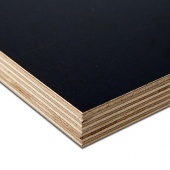 Фанера ламинированная 18 мм 2440х1220 сорт 2/2 гладкая