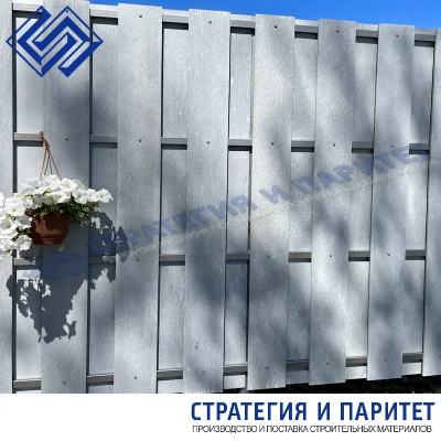 Заборная доска из шифера 1800x190x8 мм