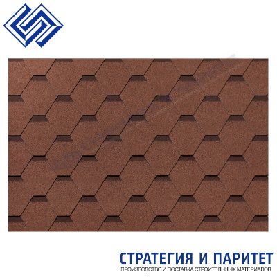 Гибкая черепица Roofshield Классик Стандарт Песочный