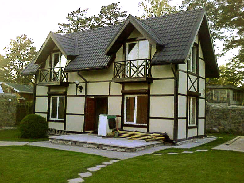 Плиты ЦСП для фасада: характеристики, монтаж, стоимость облицовки - статья о применении строительных материалов от интернет-магазина «Стратегия и Паритет» Плиты ЦСП для фасада: характеристики, монтаж, стоимость облицовки