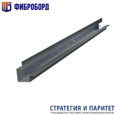 Угол наружный для сайдинга ШИП-ПАЗ 2000 мм RAL 7024 Графитовый серый