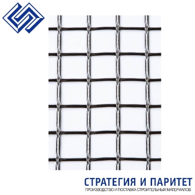 Базальтовая сетка Гридекс-К Универсал СБНПс 50(25x25)-100 рулон 0,37x50 м