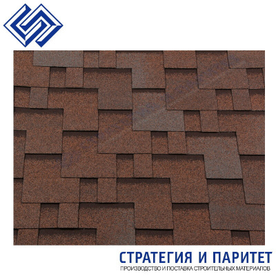 Гибкая черепица Roofshield Классик Модерн Песочный