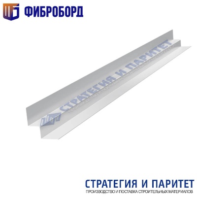 Угол внутренний для сайдинга ШИП-ПАЗ 2000 мм RAL 9003 Сигнально белый